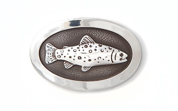 trout belt buckle