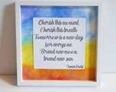 People Who Have Favorited Xavier Rudd Follow The Sun Quote By Kindfoxcrafts Etsy