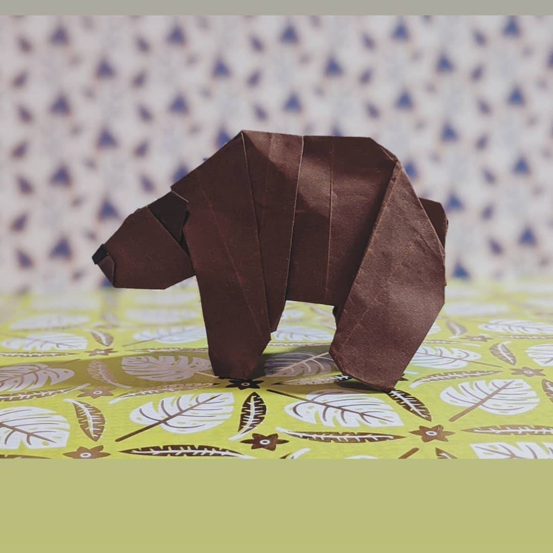 How to Make a Paper Bear A Fun Activity for Kids easy origami tutorial