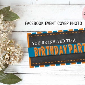Facebook Event Cover Photo Mermaid and Shark Facebook Event Cover photo Mermaid Shark Girls Birthday Event Cover Photo DIGITAL FILE ONLY