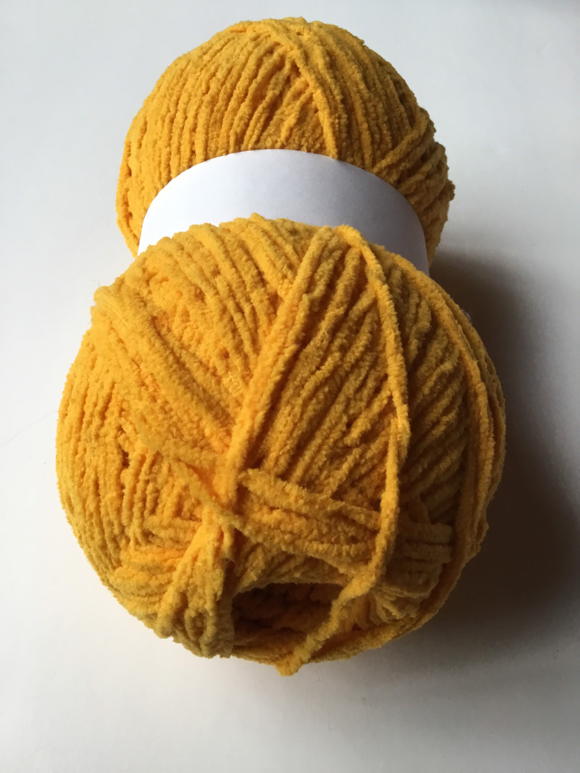 Bernat Blanket Breezy yarn 100g Bright Yellow Etsy
