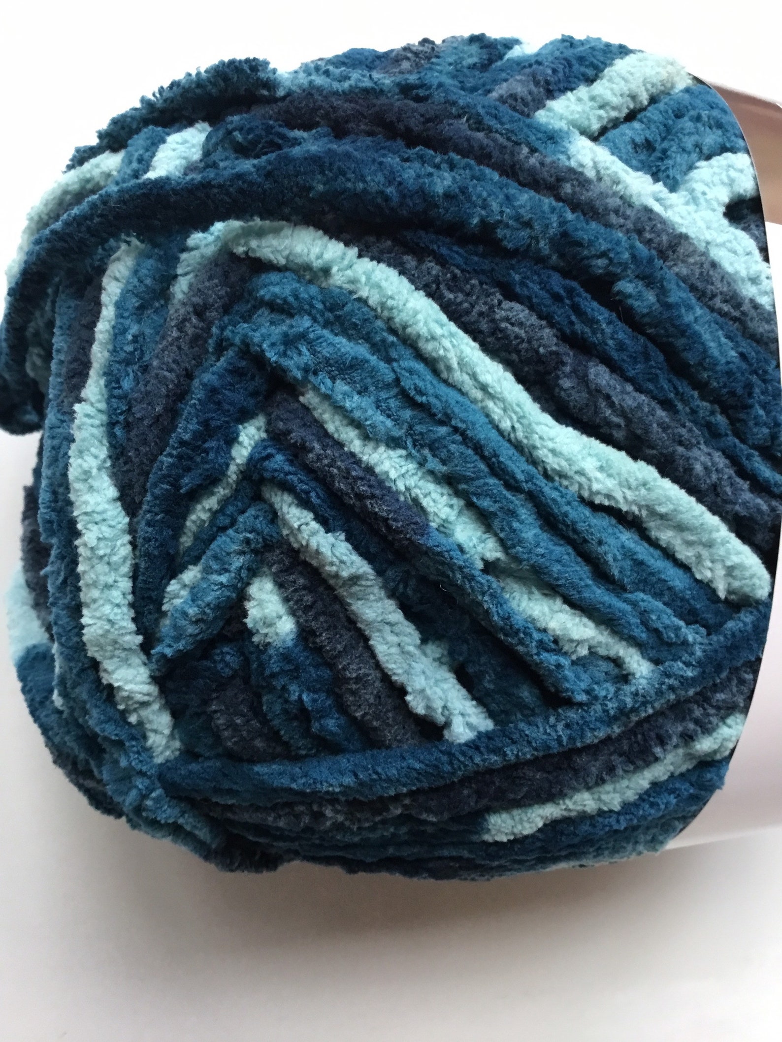 Bernat Blanket Yarn Super Soft 300g/10.5oz Teal Dreams Etsy