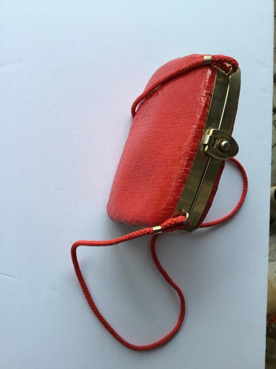 Lady’s Red Straw Purse, Crossbody Bag ,Shoulder Bag, … Gem