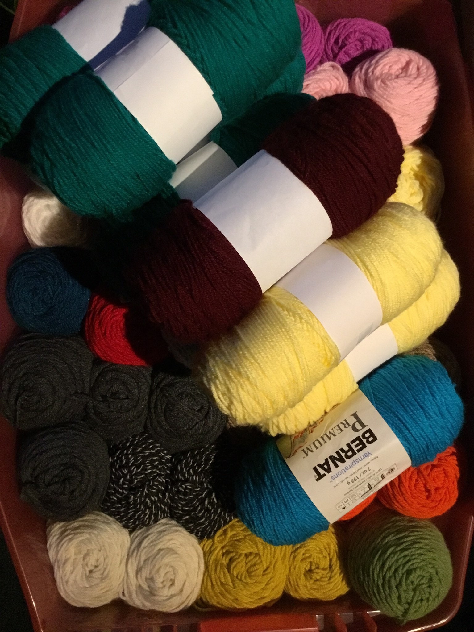 Bernat premium yarn colors hotsell
