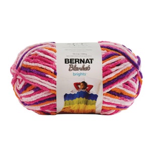 Bernat Blanket Yarn Brights jump Rope Varg Etsy Australia