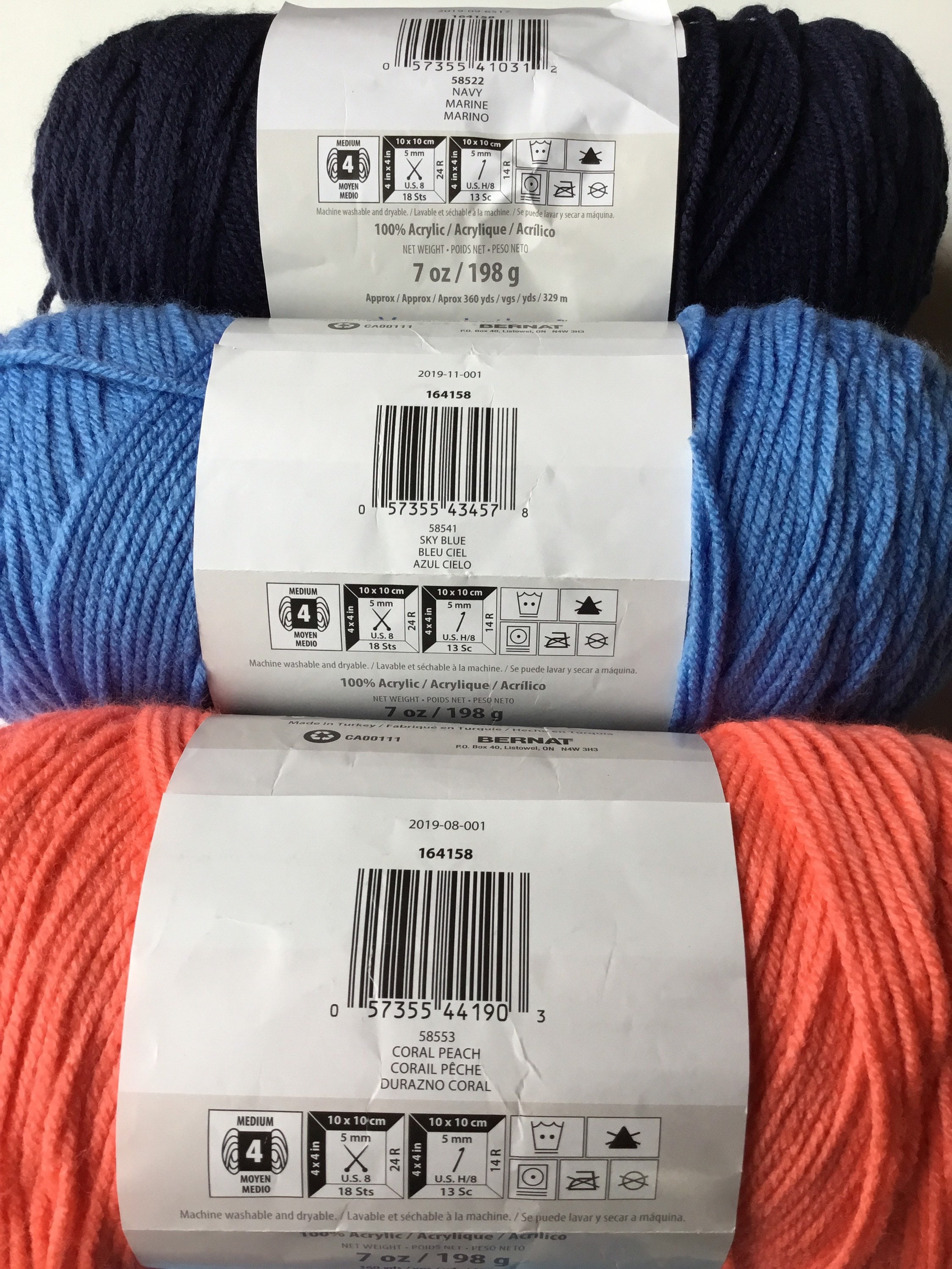 Bernat Premium ultrasoft worstedweight acrylic yarnvariety Etsy