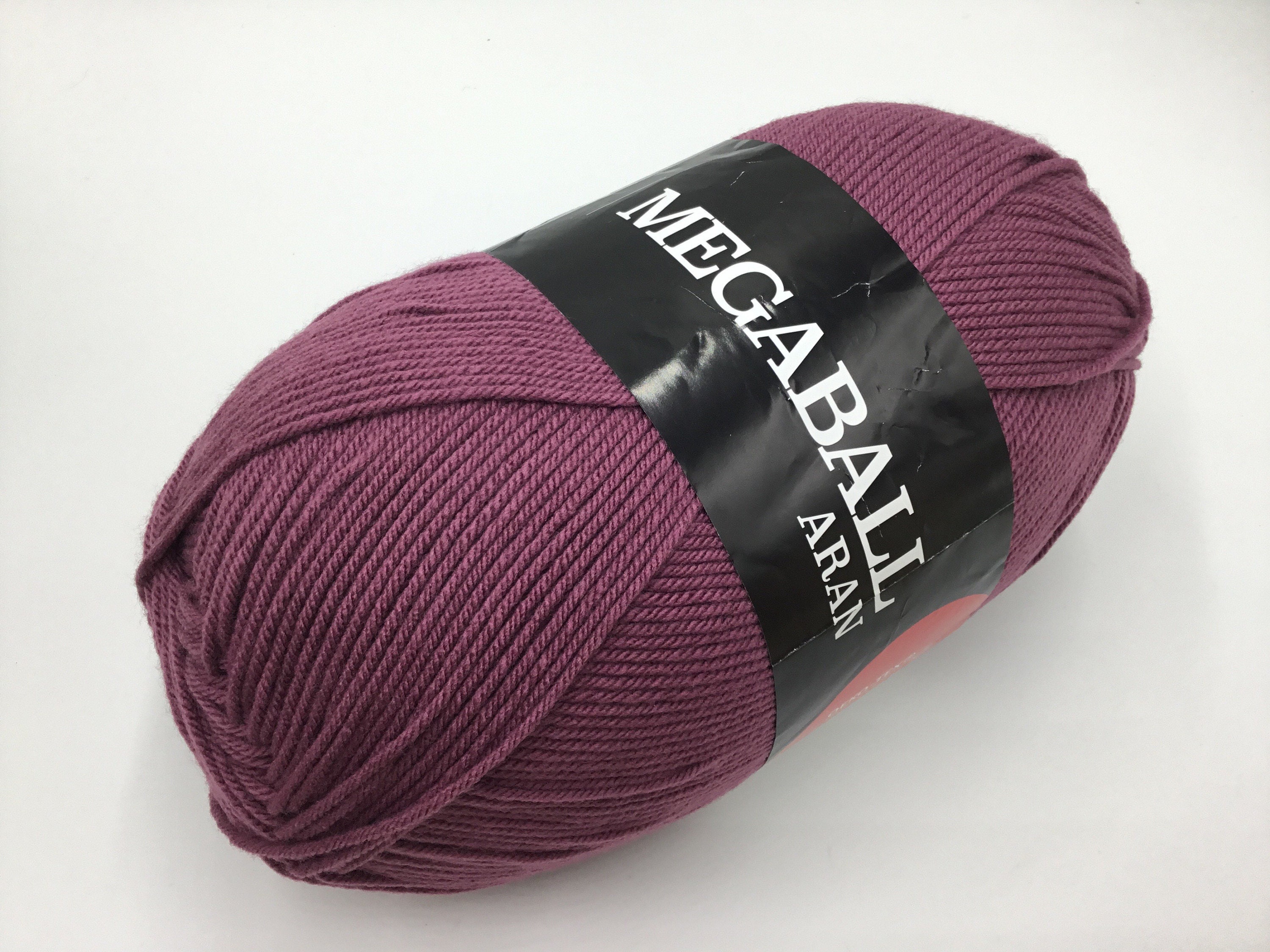 We Love Yarn、メガボール アラン ヤーン、400g/765 ヤード、カラー 19
