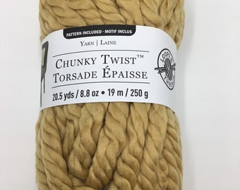 Loops & Threads, Jumbo 7 yarn,8.8oz/250g - Gold Sand