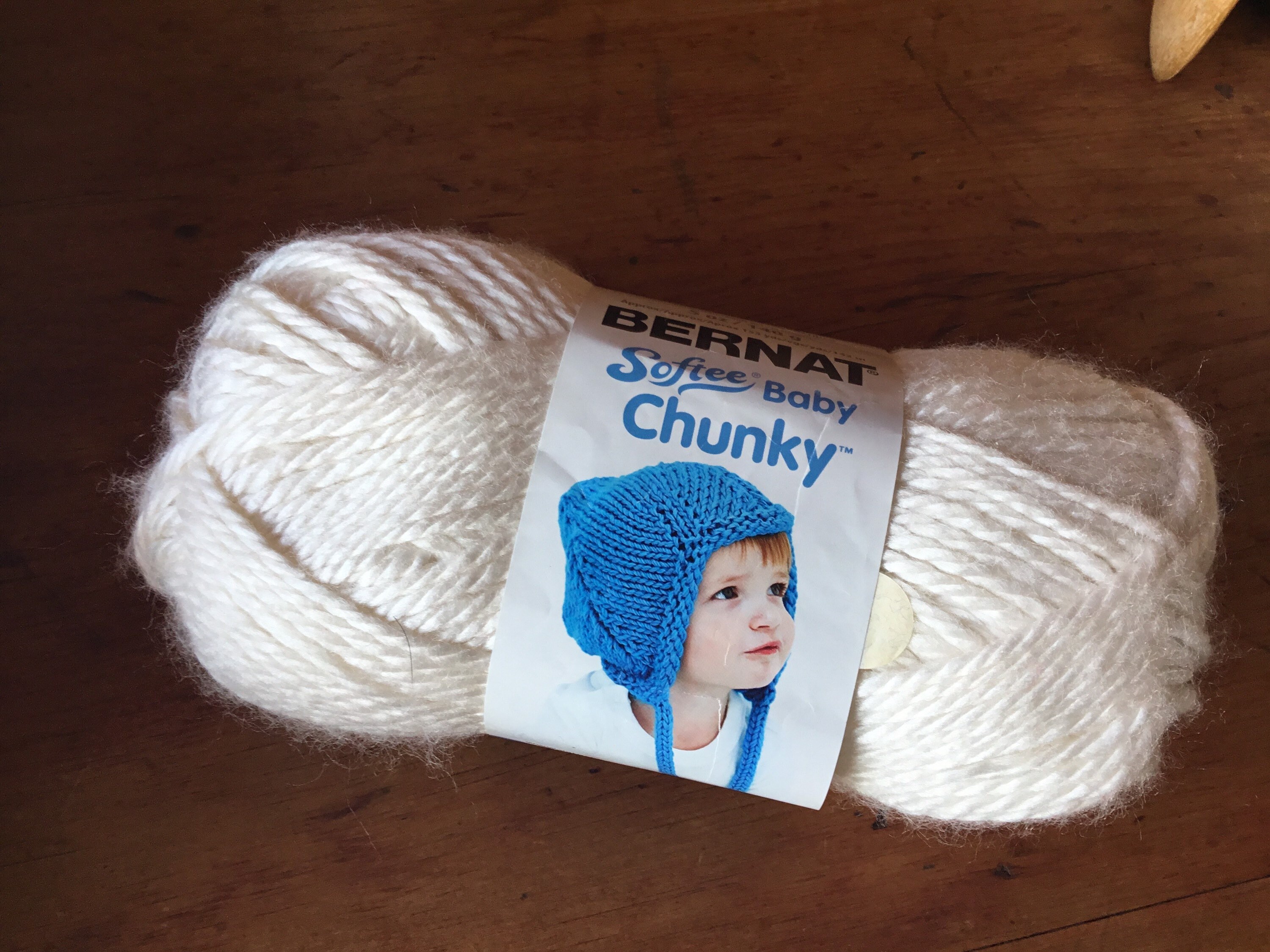 BERNAT SOFTEE BABY CHUNKY YARN (140G/5OZ), TEDDY BROWN