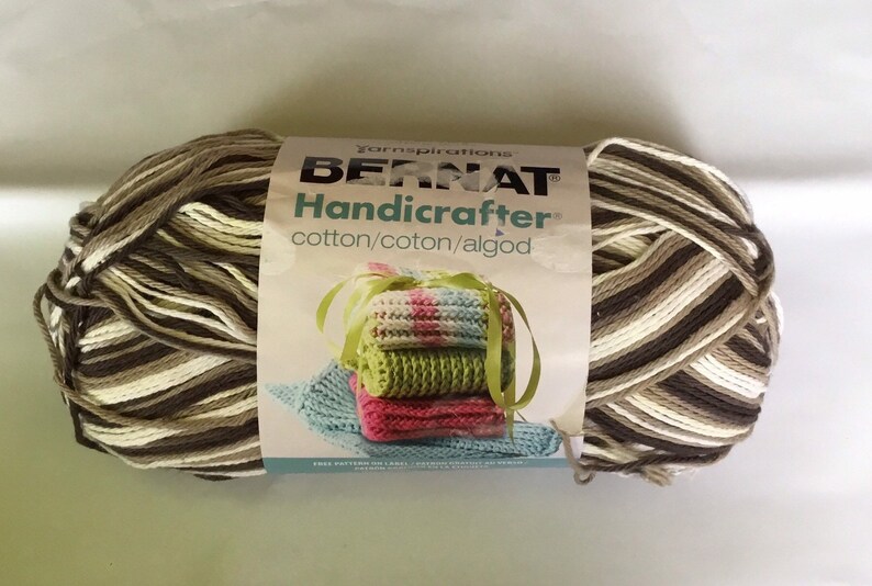 Bernat Handicrafter CottonCotonAlgodon 340g Chocolate Ombre