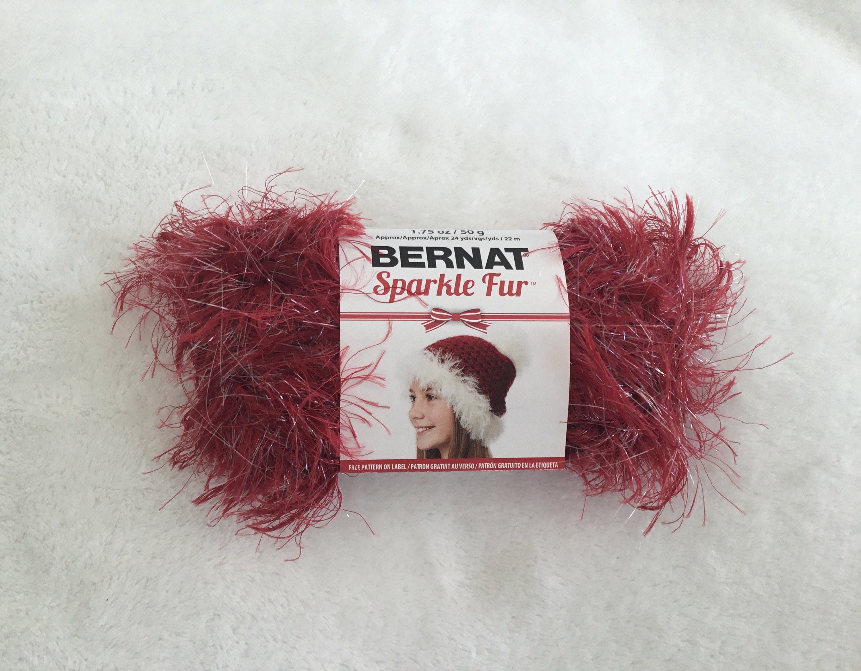 Bernat eyelash yarn hotsell