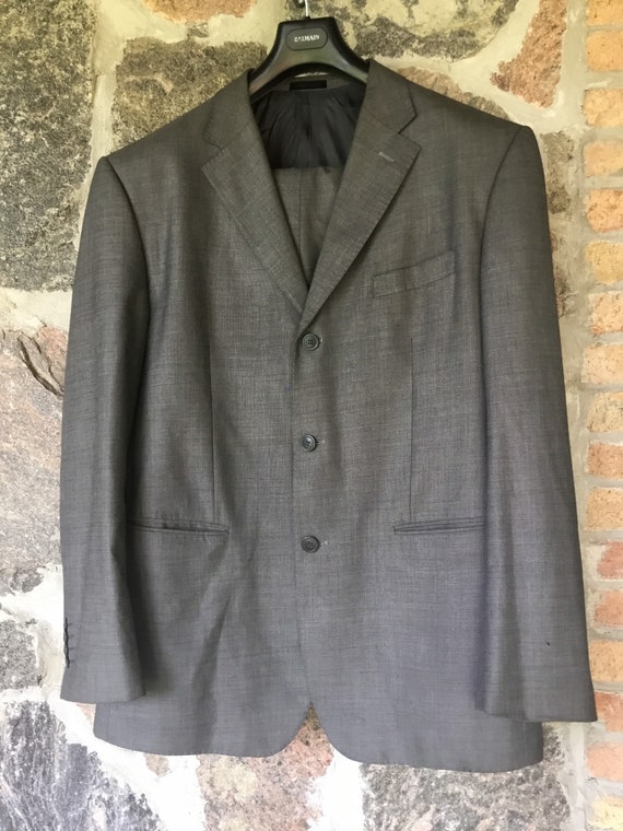 Wool suit Giorgio Armani Grey size 50 IT in Wool - 41141765