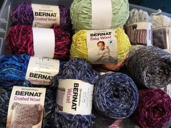 Bernat Baby Velvet Big Ball Yarn-Orchid Hush