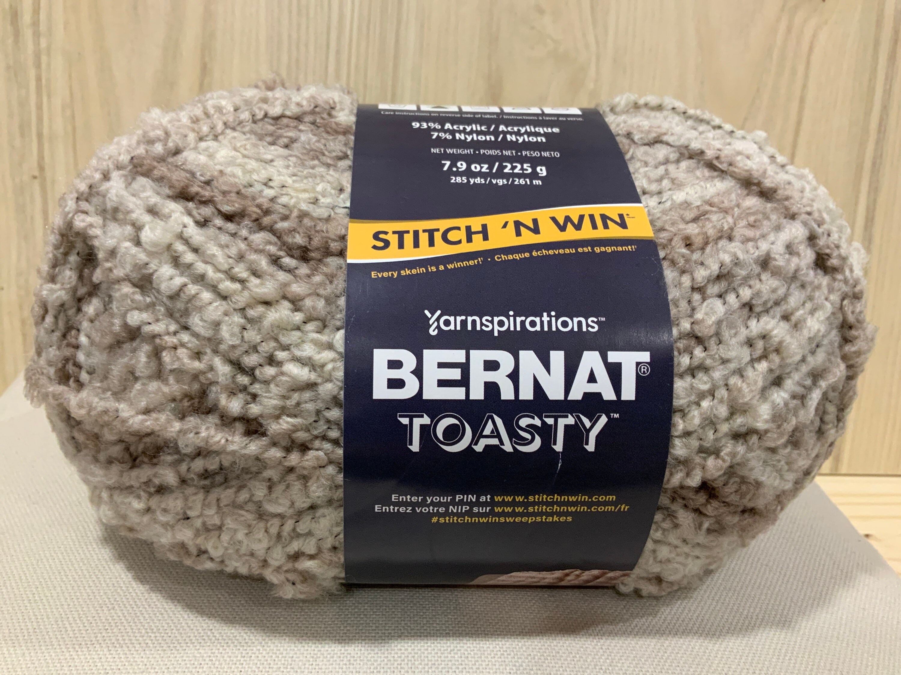 Bernat Toasty Ocean Blue Bulky Knitting & Crochet Yarn, Size: 7.9