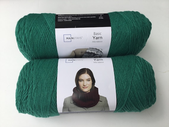 Mainstays, Office, Mainstays Hilo Roving Yarn 4pack Sage Green Free  Pattern On Label