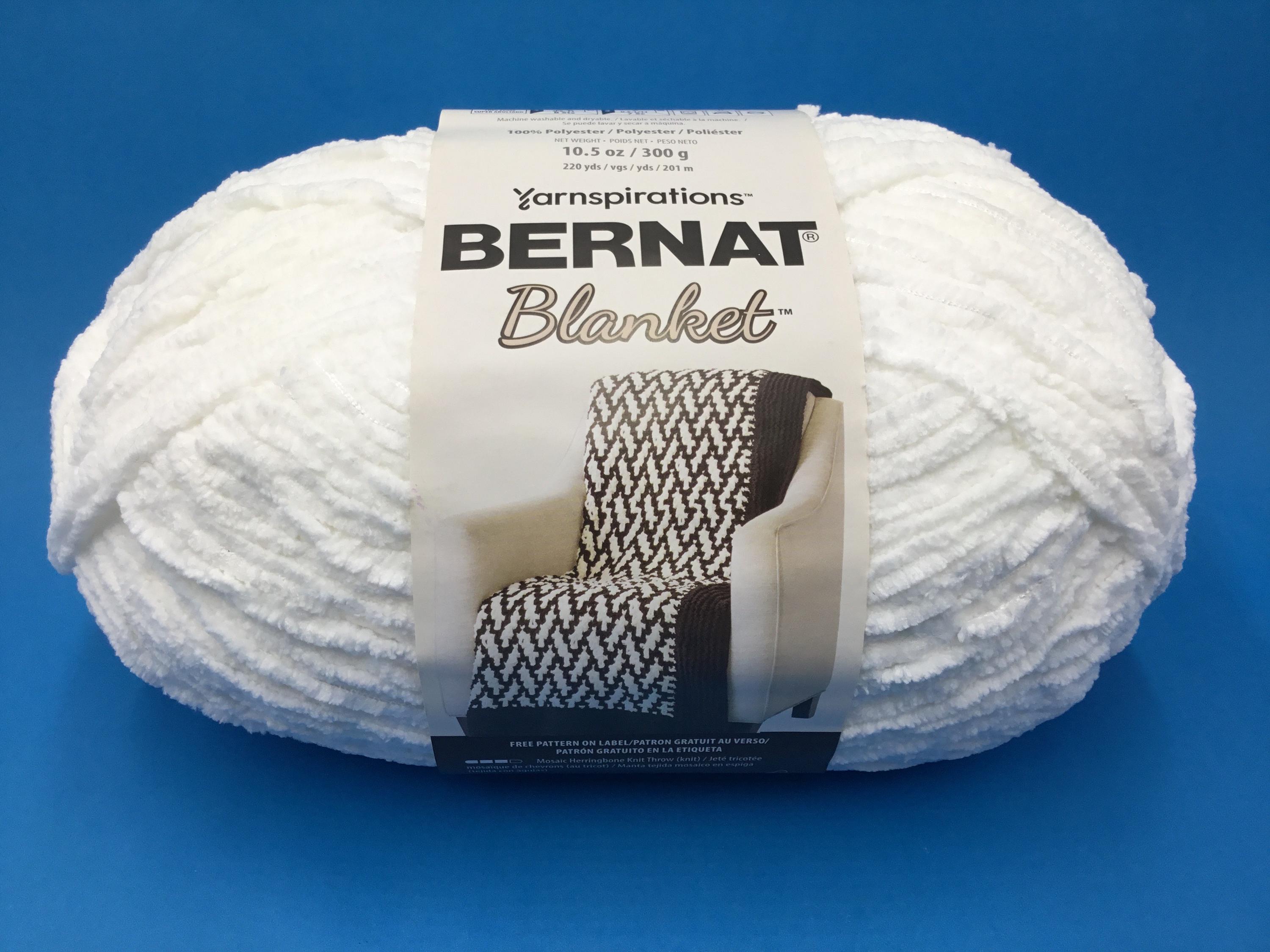 Bernat Baby Blanket Yarn - Super Bulky #6, Seafoam Color, 10.5oz/300g Ball, Super Soft Polyester For Knitting & Crochet - View #8