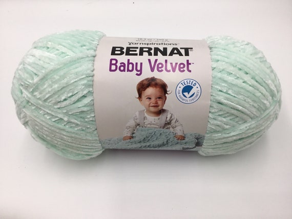 Yarnspirations - Bernat Baby Velvet Yarn - Pale Gray (86025) - 10.5oz - 492  yds