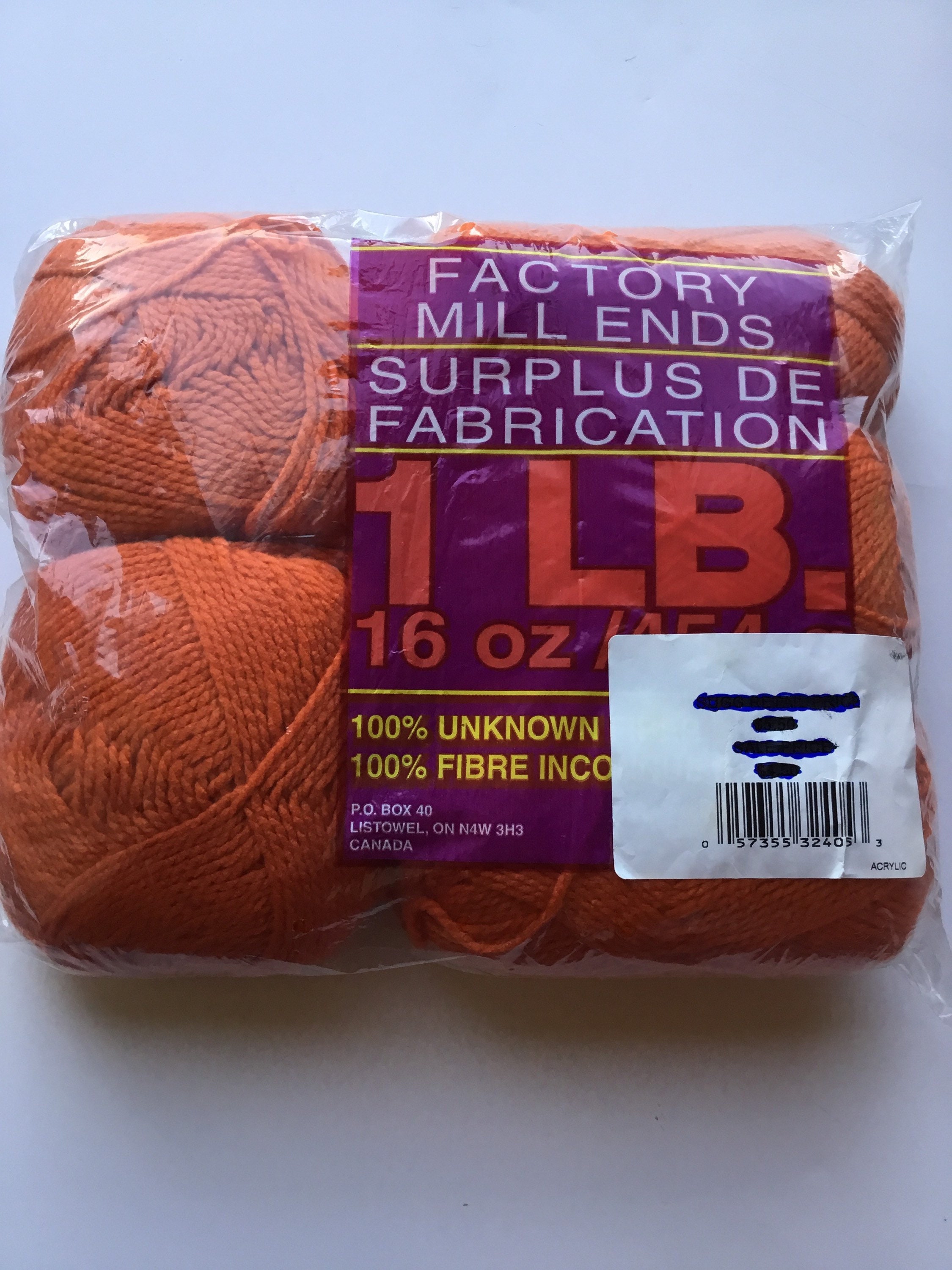 Mill on sale ends yarn