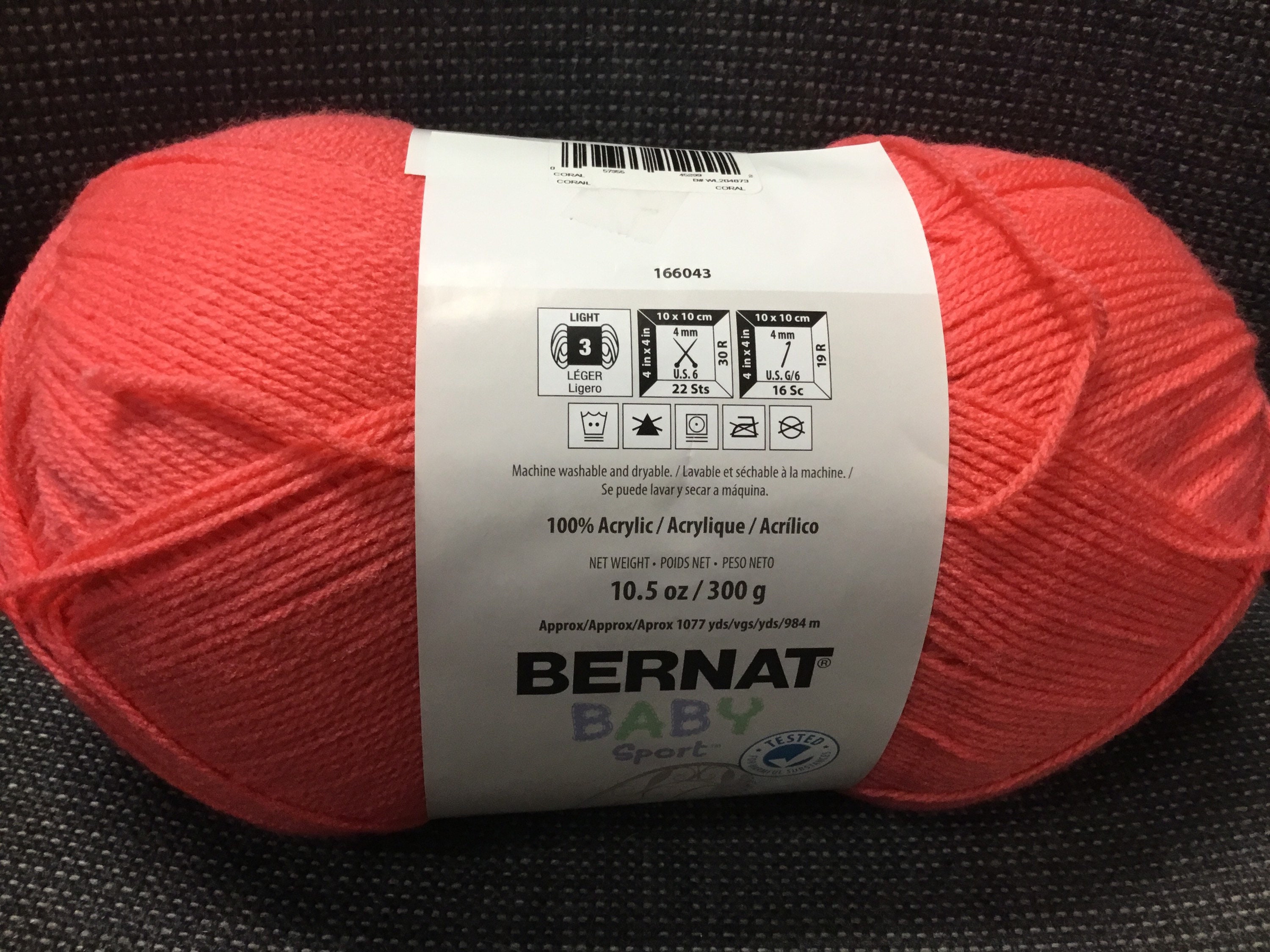 Bernat Baby Sport 10.5 oz / 300g soft sportweight yarn Etsy