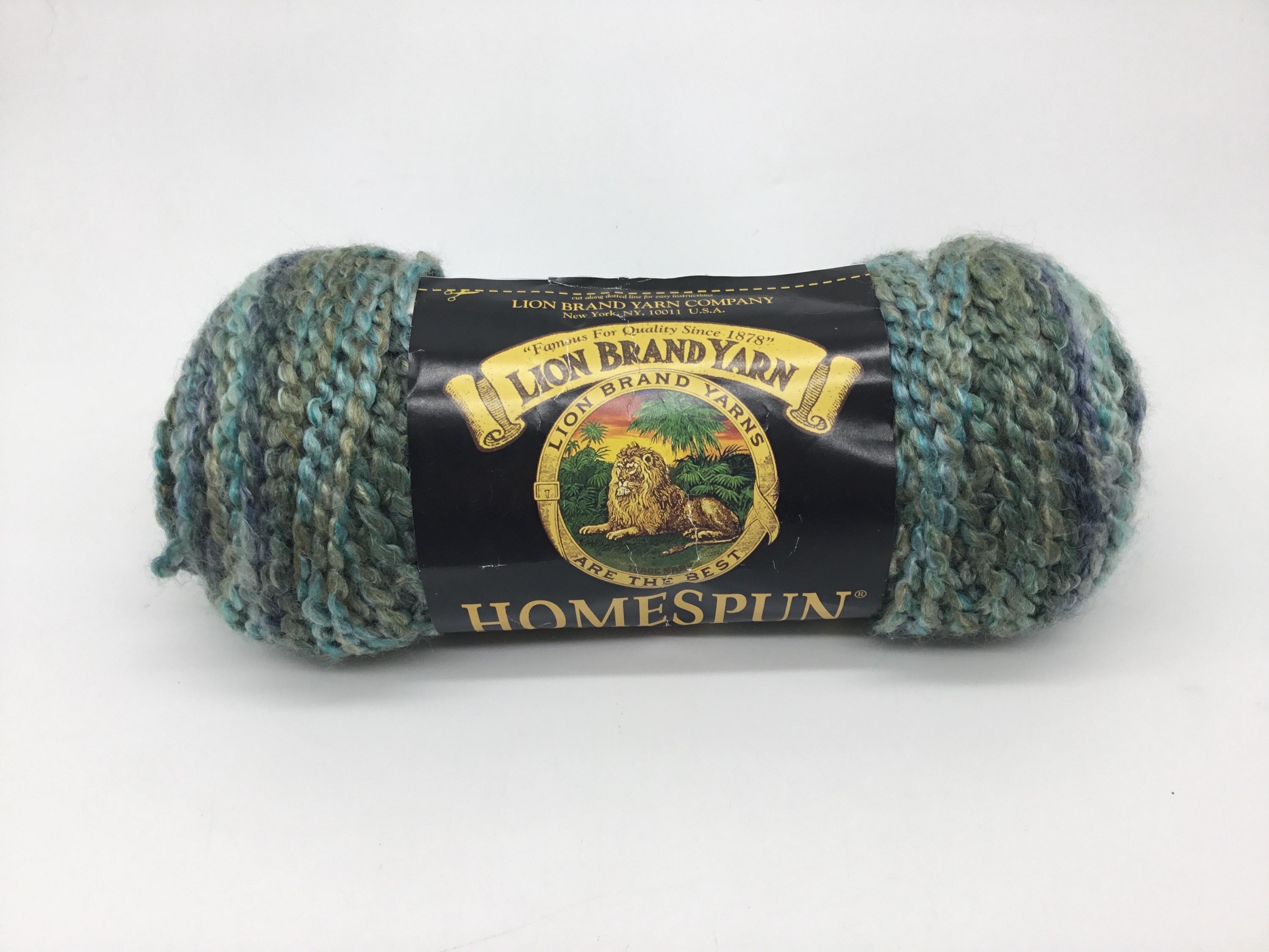 Lion Brand Homespun Yarn - Bulky Weight Celestial Stripes 2 Skein Pack