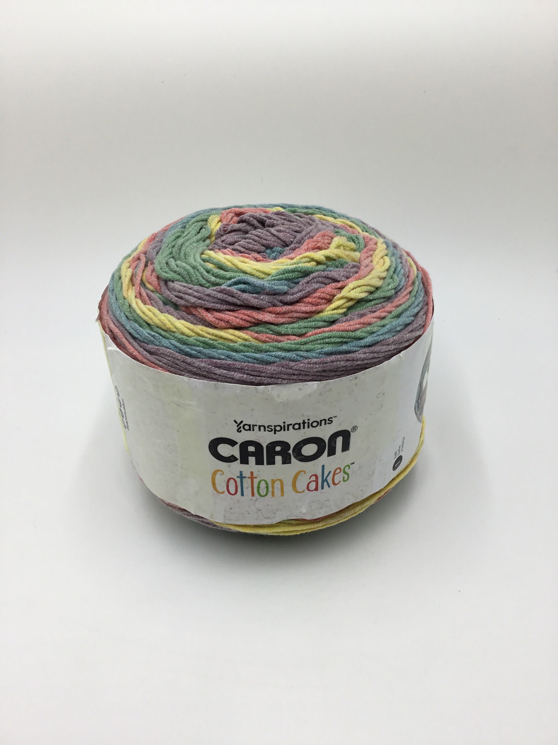 Big Cakes Yarn by Caron - Multicolor Yarn for Knitting, Crochet, Weaving,  Arts & Crafts - Toffee Brickle, Bulk 12 Pack