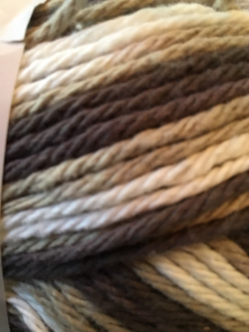 Bernat Handicrafter CottonCotonAlgodon 340g Chocolate Ombre