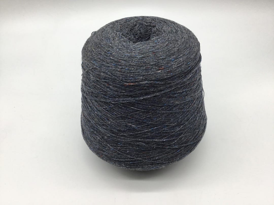 Designer Cone Thread,100% Wool, Machine Knitting Thread, 2.88lb - Grey ...