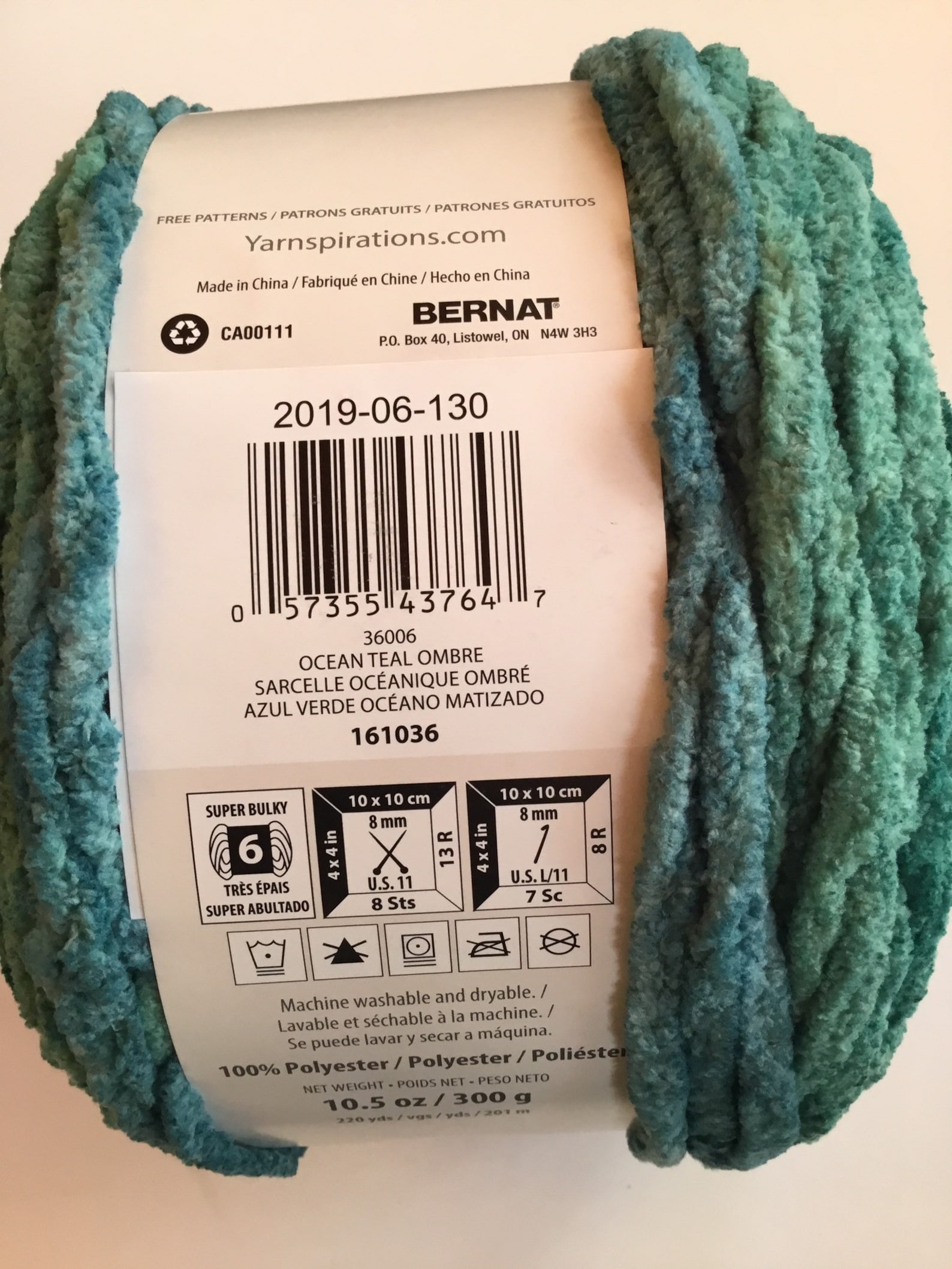 Bernat Blanket Ombre 300g Variety of Colours Ocean Teal Etsy