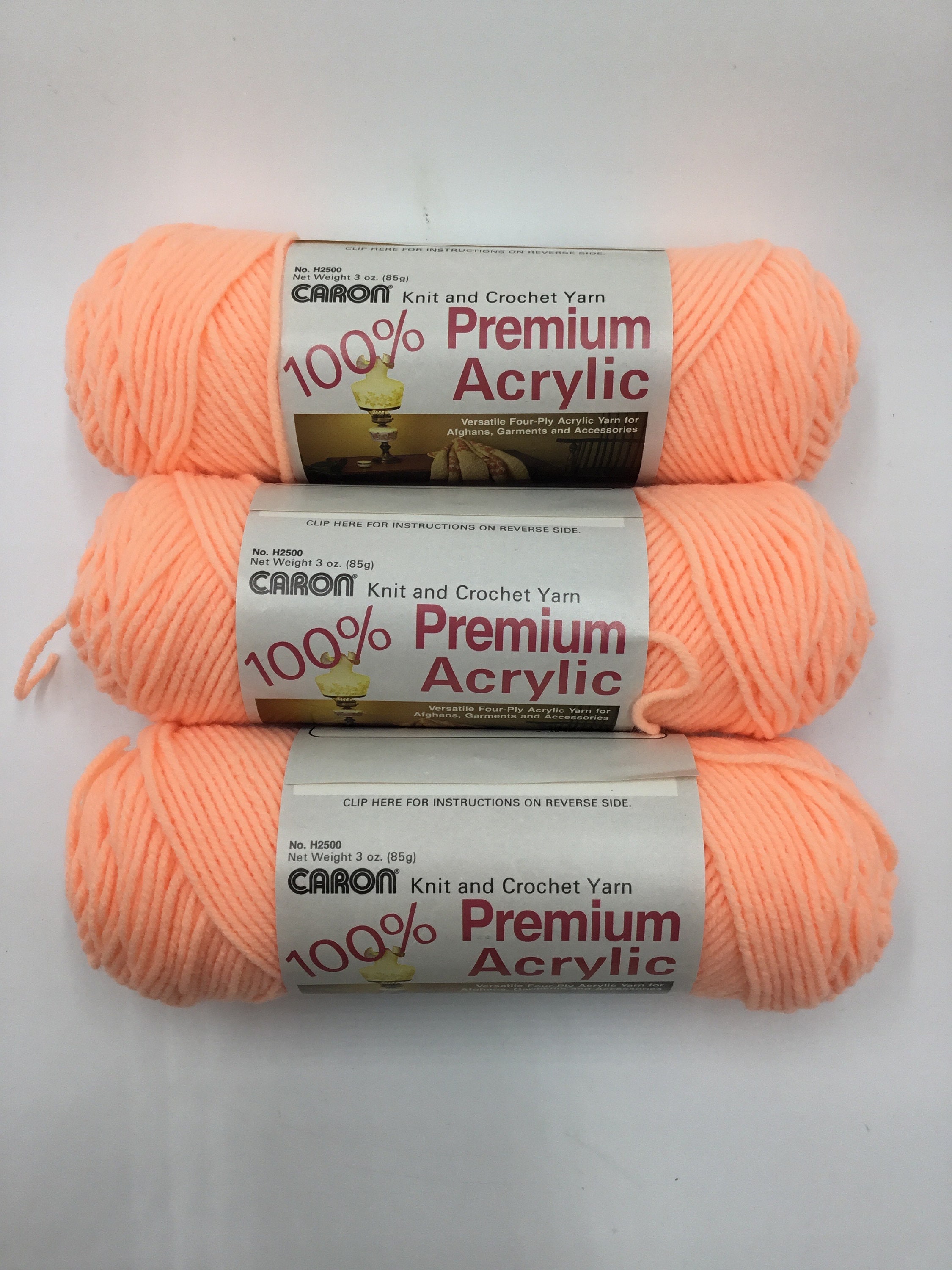 Caron Simply Soft Yarn - Light Country Peach