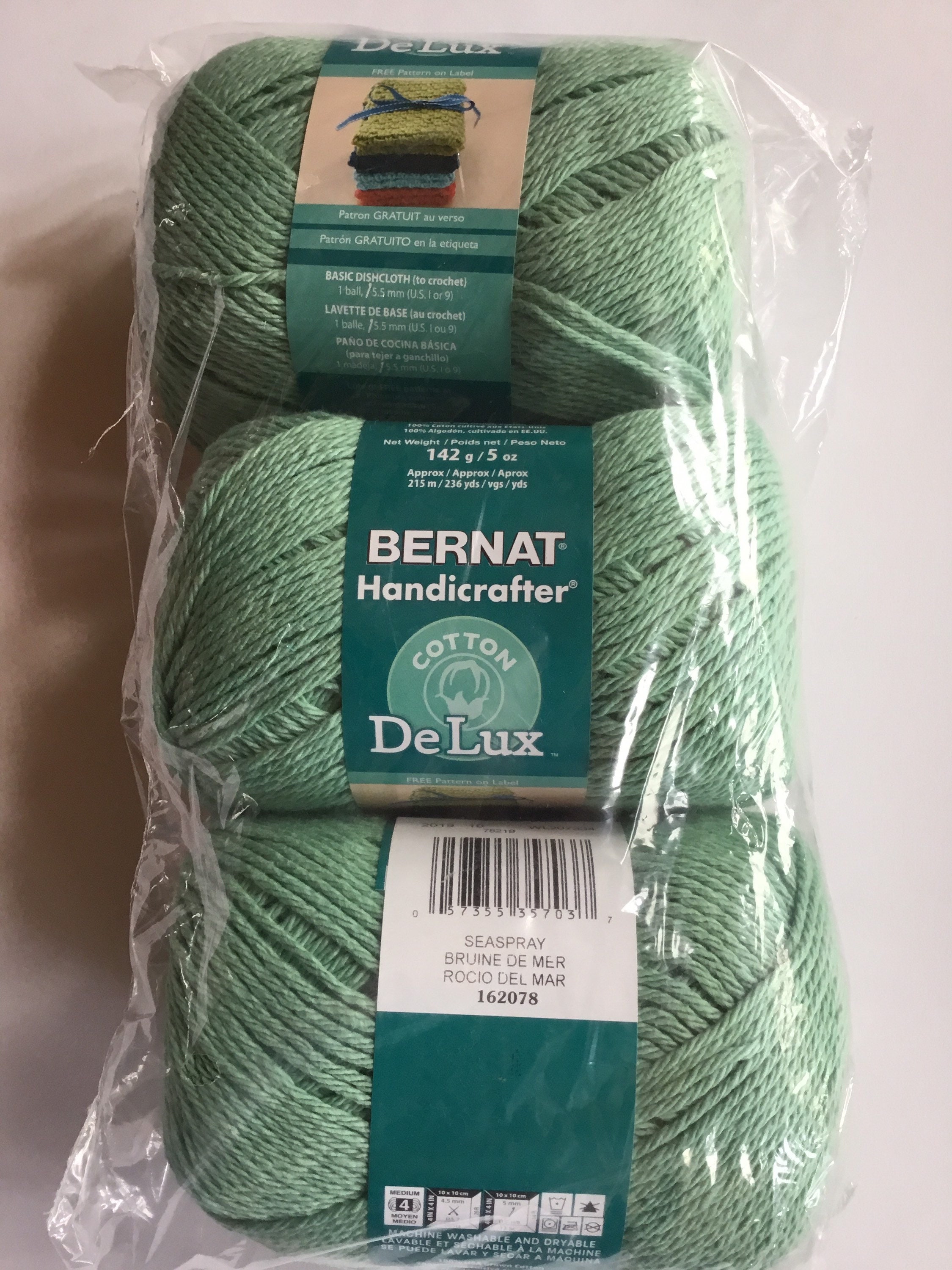 Bernat Handicrafter Cotton Yarn 340g - Ombres-Pretty Pastels, 1