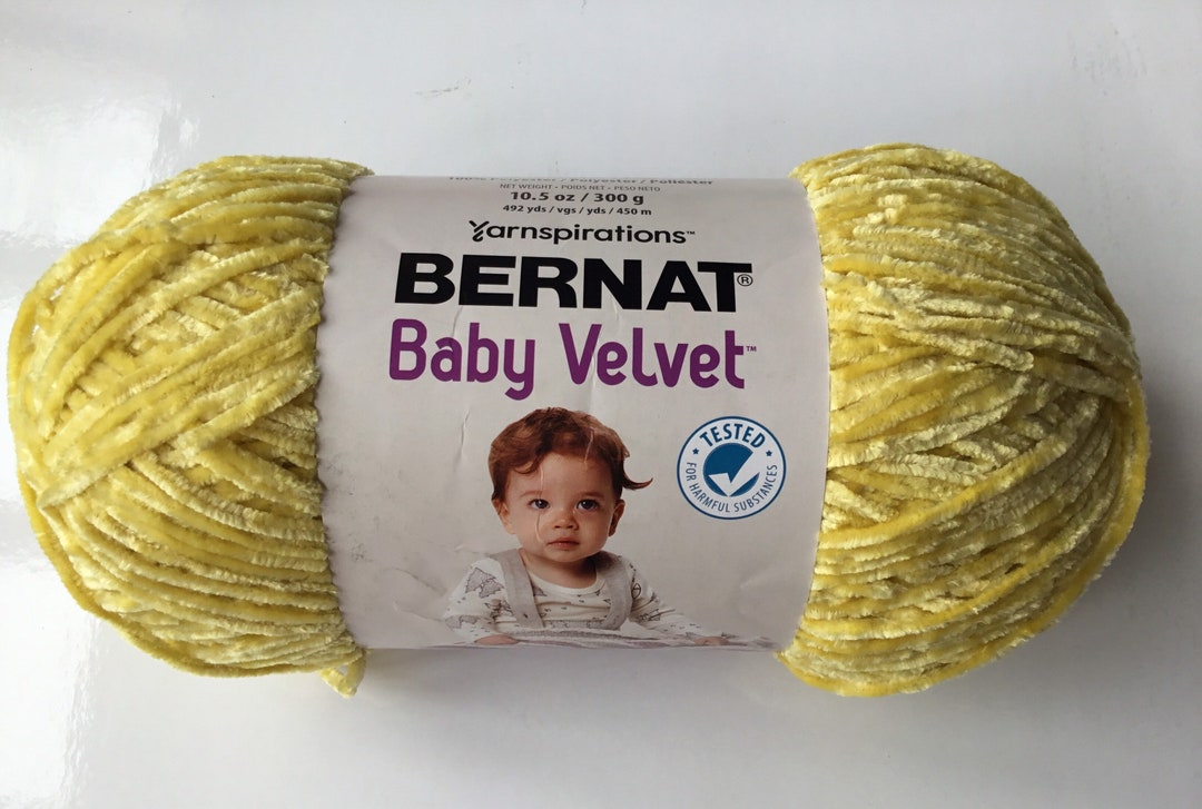 Bernat Baby Velvet 300g 10.5oz Medium4 joyful Gold Etsy UK