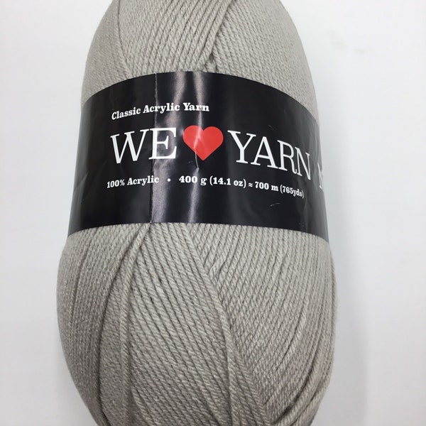 We Love Yarn, Megaball Aran Garn, 400g/765 yds Farbe 27