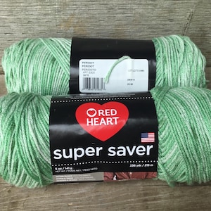 Red Heart Super Saver, Red Heart Stripes,4Ply 141g-236yds variety of colours