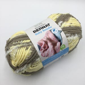 Bernat Baby Bundle Garn-250g Super weiches, dickes Garn, Bernat Bundle Garn-Yellow Nest