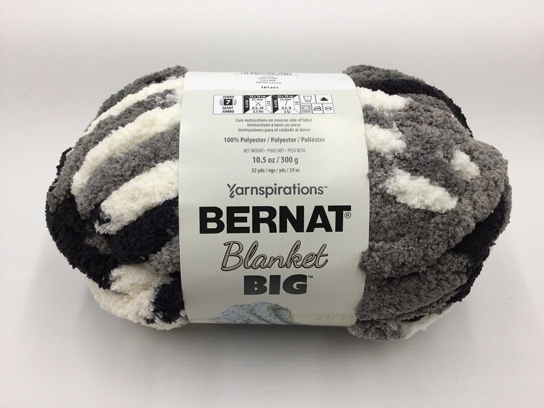 Bernat Blanket Big 10.5oz/300g Jumbo 7 Limestone Etsy
