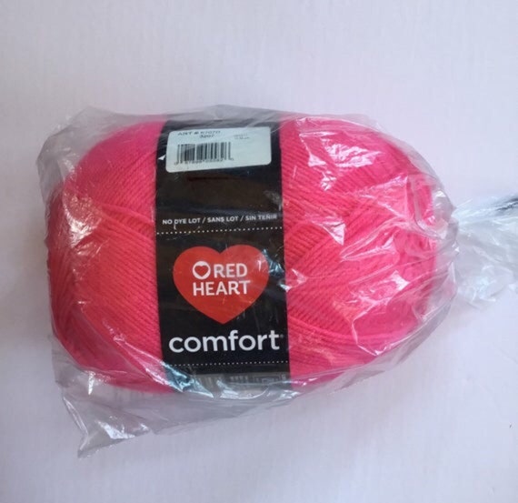 Red Heart Comfort Yarn - Hot Pink