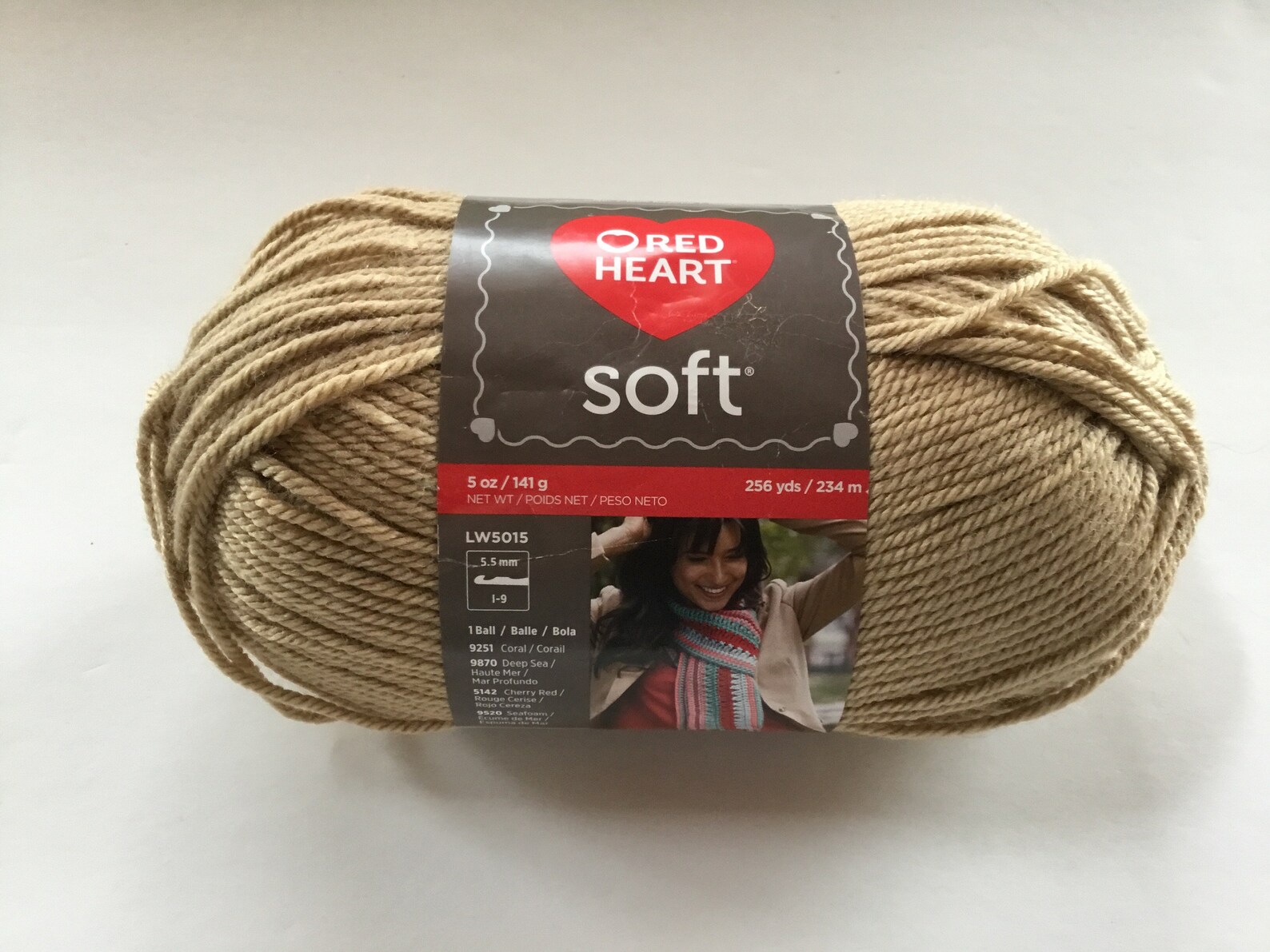 Red Heart Soft Yarn 5oz/141g 234m/256ydsmedium 4wheat Etsy
