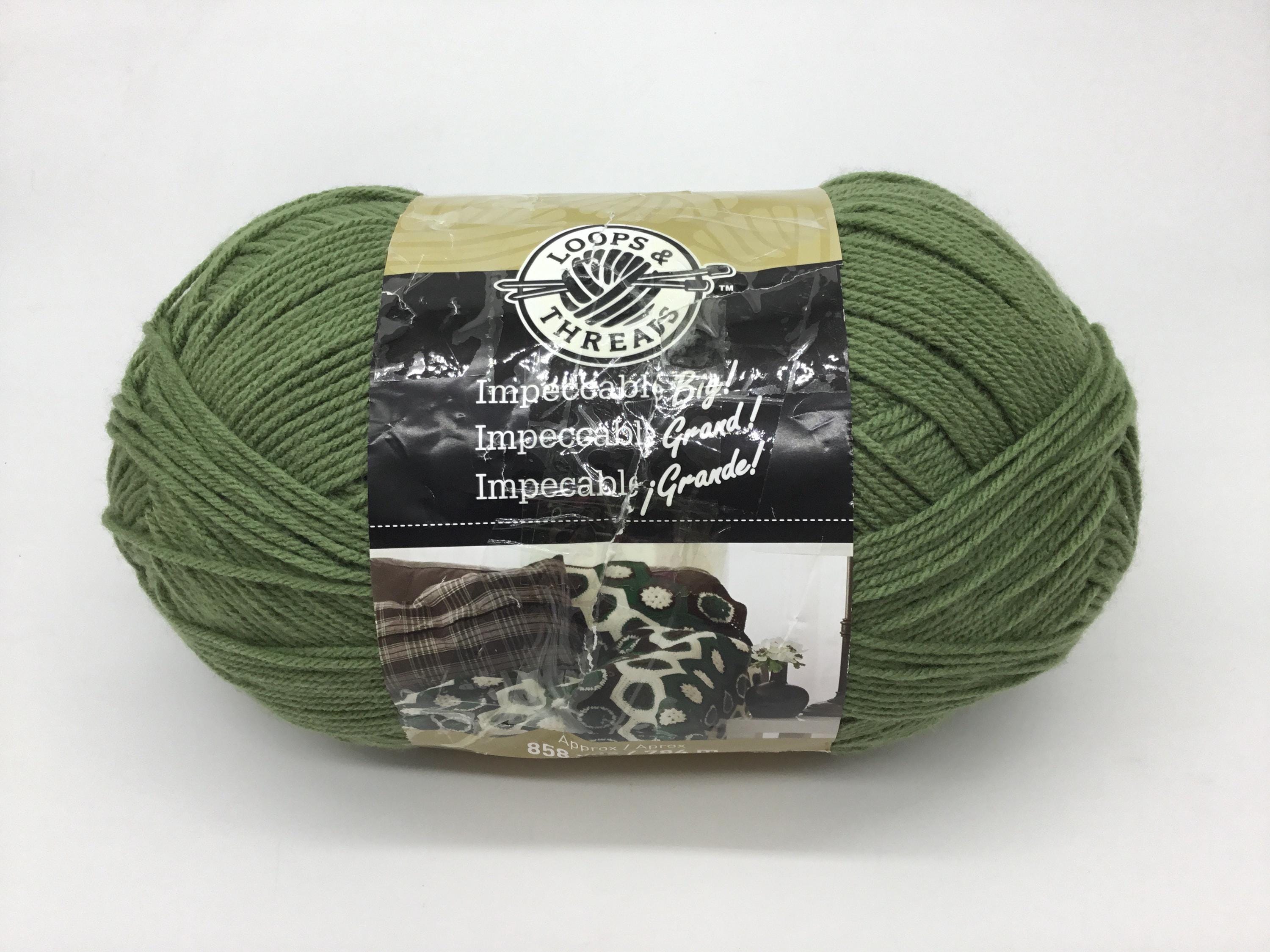 Loops & Threads Impeccable Big!,medium 4 Yarn,858yds/784m- Col