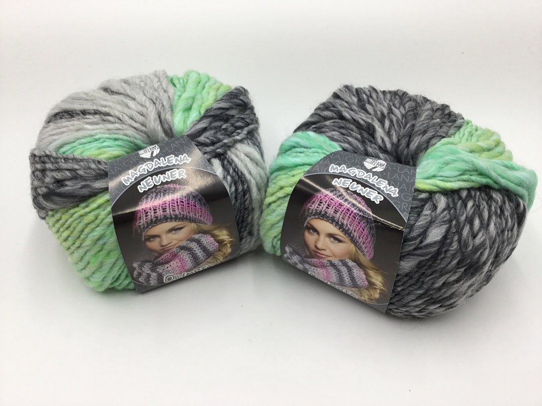 Magdalena Olympia Yarn Lana Grossa Yarn, Super Soft Yarn, Virgin Wool