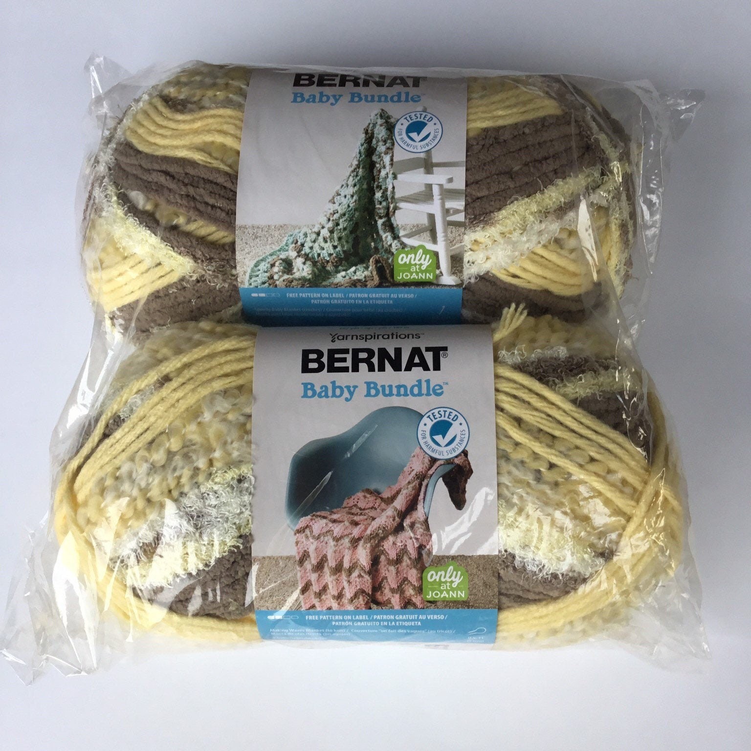 Bernat Baby Bundle Yarn-250g/8.8oz Super Soft,chunky Yarn-yellow Nest -   Canada