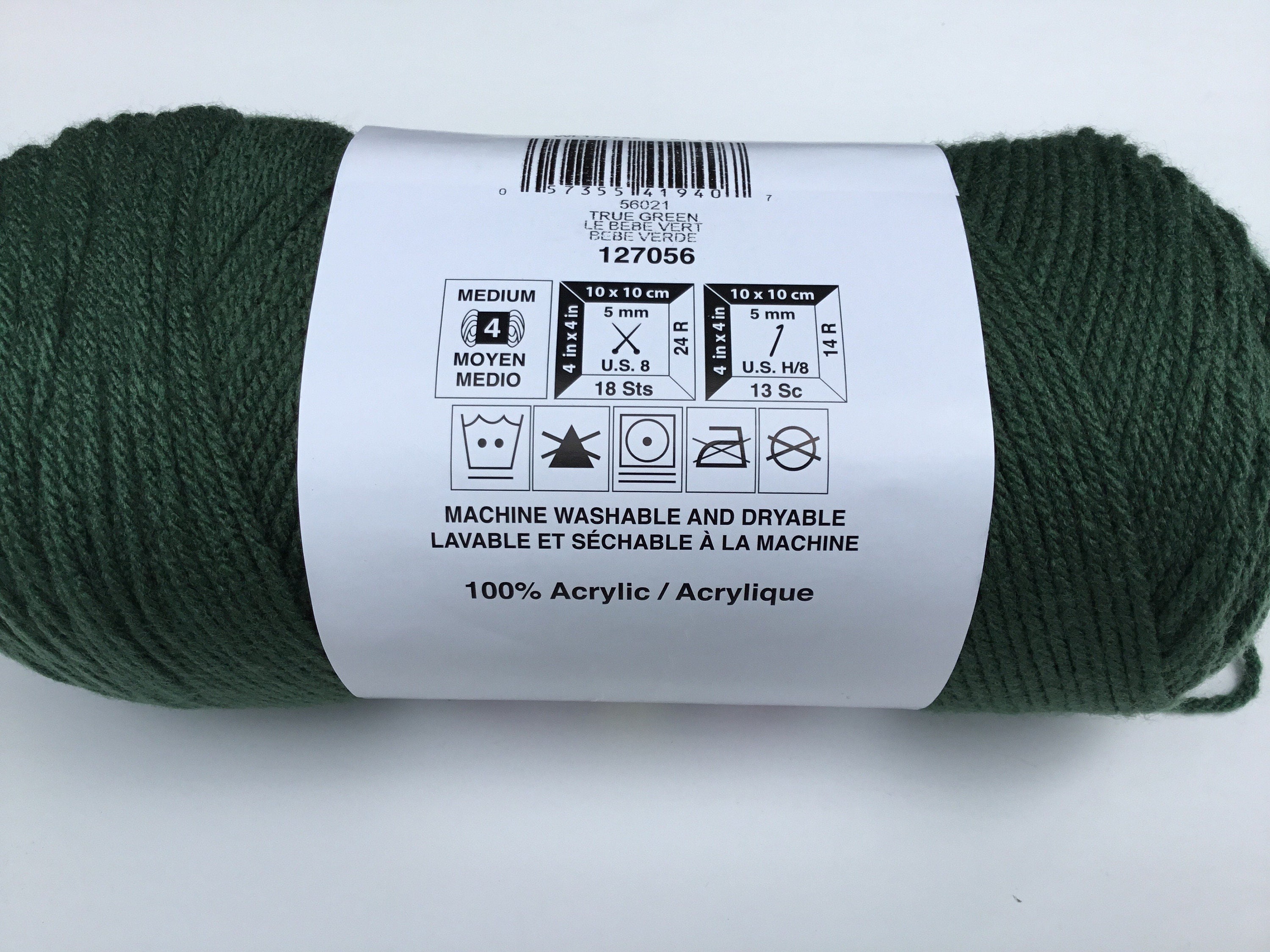 Tent Sale Worsted Yarn Medium 4 Yarn 7oz / 197g True Green - Etsy Norway