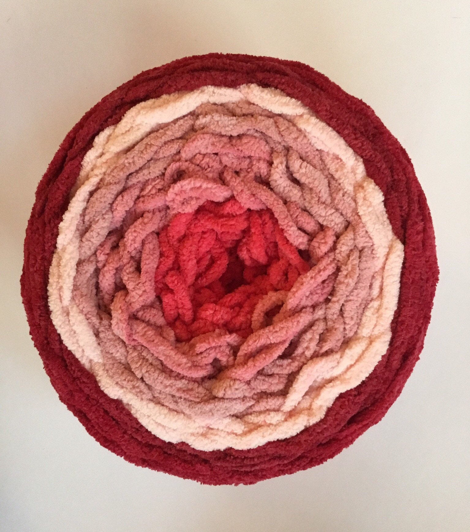 Bernat Blanket Ombre Yarn - Dusty Rose