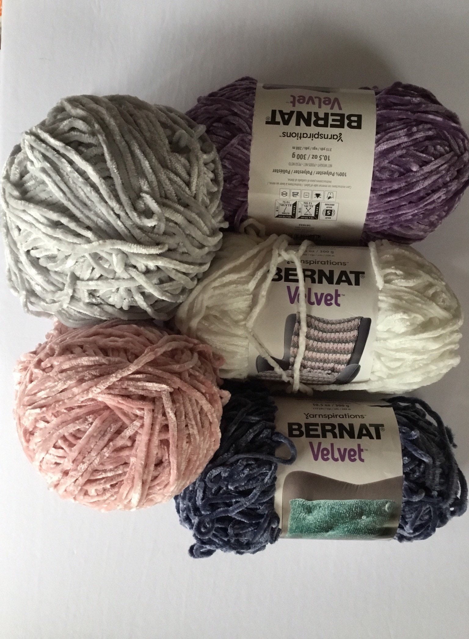 Bernat Velvet Yarn 300g / Many Colours to Choose From and Etsy Canada