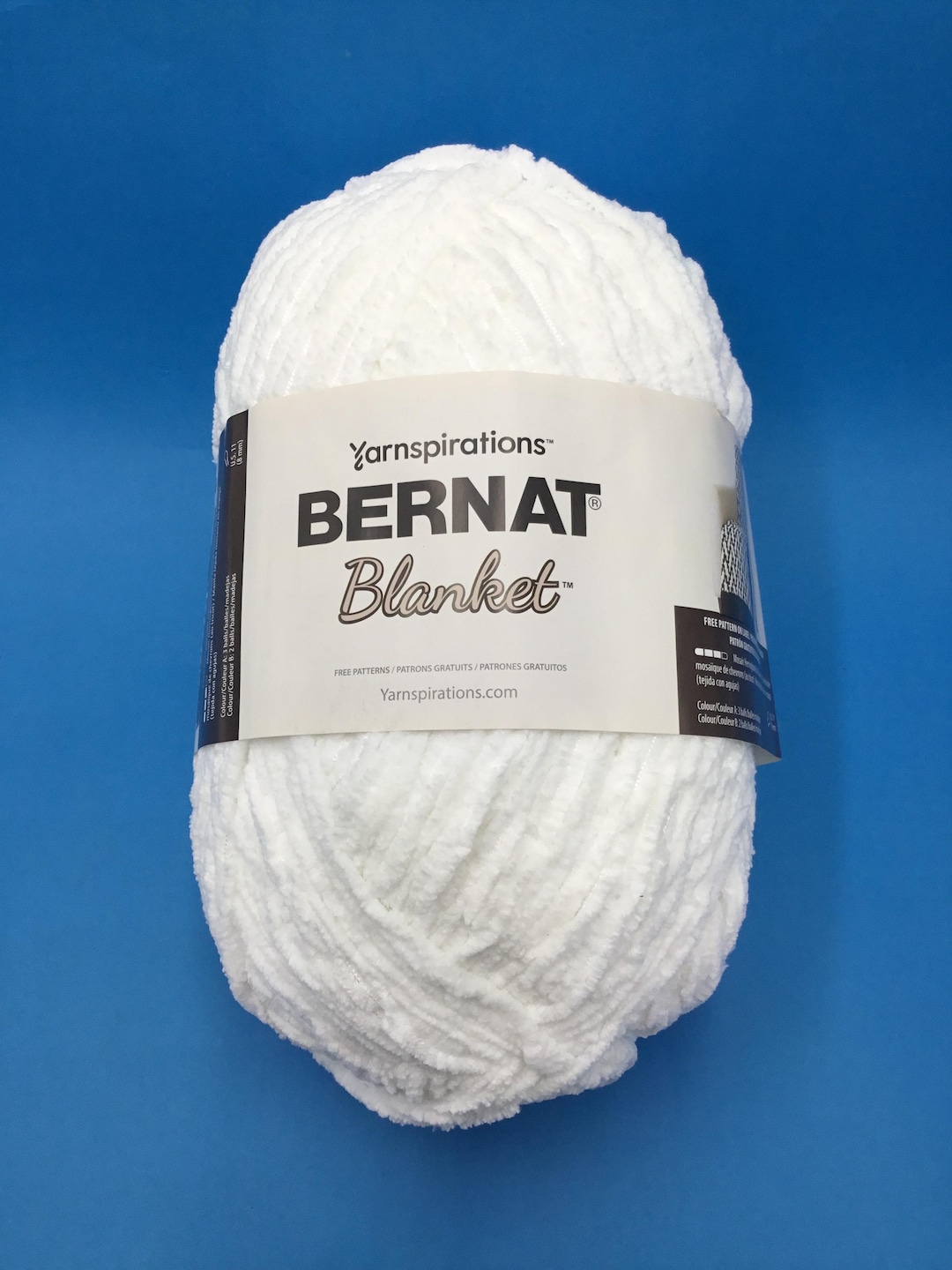 Amazon Bernat Blanket Yarn Whipped Cream Quick Easy Crochet Baby