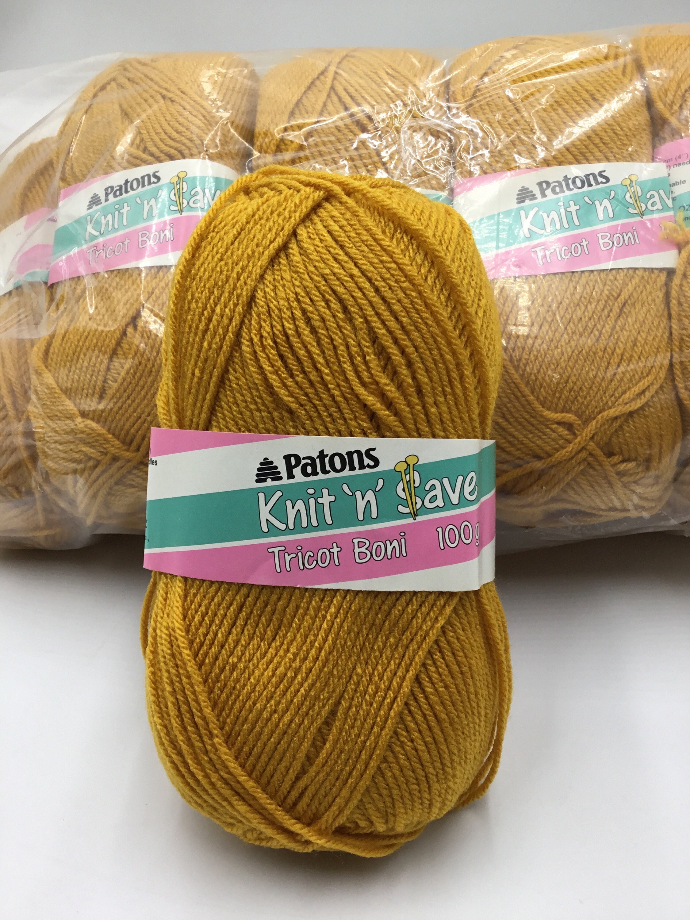 Mustard aran wool 400g discount