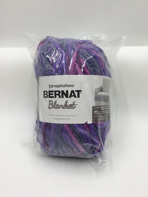 (Pack of 2) Bernat Blanket Big Ball Yarn-Purple Sunset