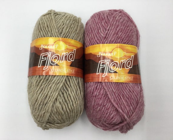 Bouquet Fjord Icelandic Style Yarn,roving Yarn 125yds/114m 100