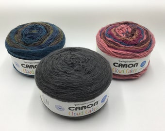 Filato Caron Cloud Cakes, 760 yd/695 m Filato super morbido/soffice: varietà di colori tra cui scegliere