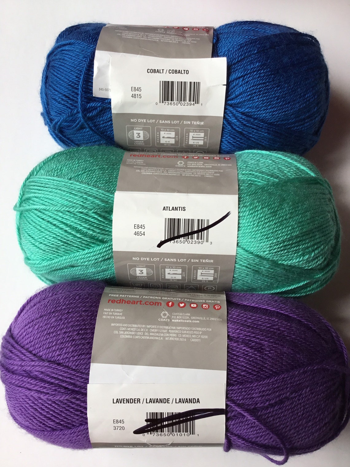 Red Heart Fashion Soft Yarn 381yds/348m variety of colours to Etsy