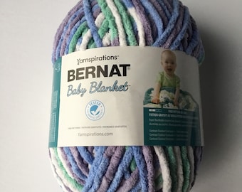 Bernat Baby Blanket  Yarn  10.5oz/300g  -Posy Purple